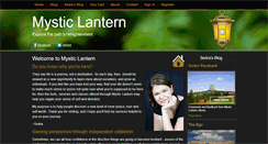 Desktop Screenshot of mysticlantern.com